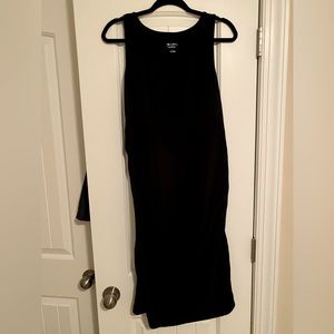 Black Tank Maternity Dress